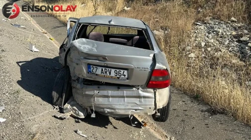 Adıyaman'da çekici ile otomobil çarpıştı: 2 yaralı