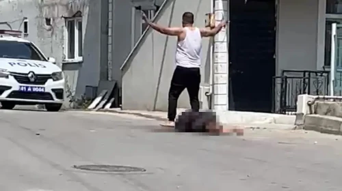 Dilovası’nda dehşet anları: 5 çocuk annesi kadın sokak ortasında eşinin bıçaklı saldırısına uğradı