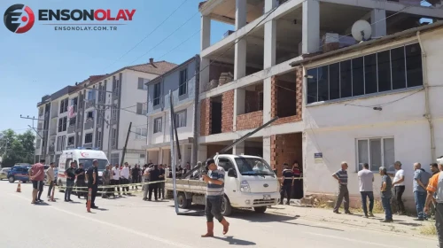 Bursa'da iş kazası : Elektrik akımına kapılıp düşen işçi öldü