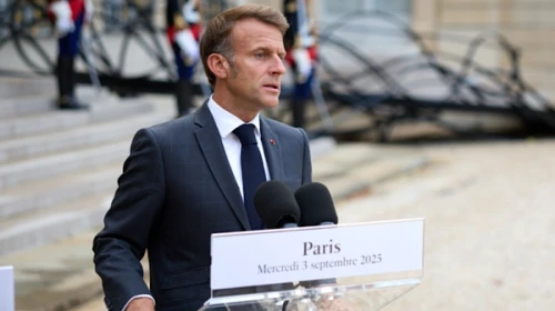 Macron: Rusya'nın savaş çabalarını finanse etmesine izin vermeyeceğiz