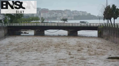 Ordu'da sağanak yağış etkisiyle su baskınları ve çökme olayları yaşandı