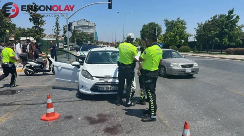 Balıkesir'de otomobil ve motosiklet çarpıştı, bir kişi yaralandı