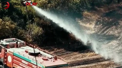 Yenilikçi dron sistemi yangında başarıyla test edildi