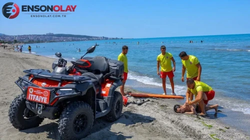 Samsun'da cankurtaranlar tatbikat gerçekleştirdi