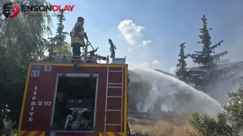 Hassa'da bahçe yangını kontrol altına alındı