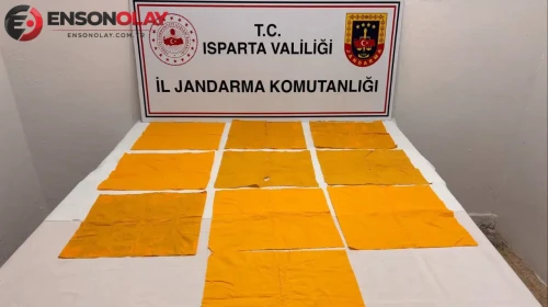 Isparta'da 64 bin kullanımlık sentetik uyuşturucu ele geçirildi