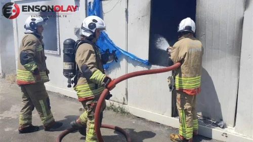 Hatay’da yangın paniği