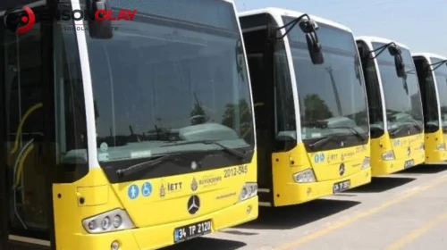 Ortaköy'de İETT otobüsünden dumanlar yükseldi