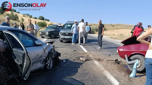 Kayseri Felahiye'de feci kaza : 1 ölü, 6 yaralı