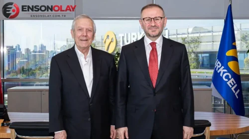 Aziz Yıldırım'dan Turkcell Yönetim Kurulu Başkanı Şenol Kazancı'ya ziyaret