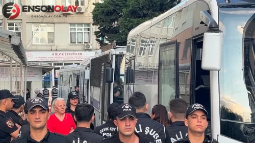 İzmit Belediyesi operasyonunda yakalanan 31 şüpheli sağlık muayenesinden geçirildi