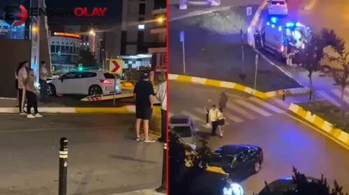 Beylikdüzü'nde silahlı saldırıya uğrayan şahıs, hastaneye giderken kaza yaptı : 1 ölü