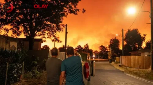 Fransa'da Alevlerden Kaçanların Sayısı 3 Günde 140 Bine Ulaştı