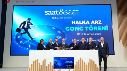 Borsa İstanbul'da 'Saat&Saat' için gong töreni düzenlendi