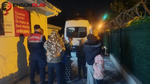 Isparta'da 14 düzensiz göçmen yakalandı