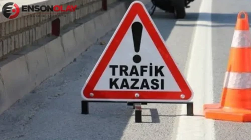 Diyarbakır'da kaza : 7 aylık hamile sürücü şoka girdi