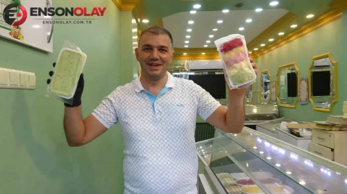 Kilisli dondurmacıdan 400 liralık dondurma fiyatlarına tepki