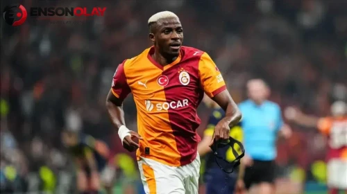 Galatasaray'ın yeni 9 numarası ve kaptanı Victor Osimhen oluyor