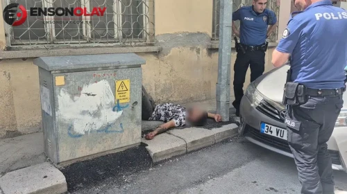 Eskişehir’de elinde silahla hareketsiz yatan genç paniğe neden oldu