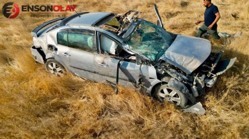 Afyonkarahisar'da meydana gelen trafik kazasında genç sürücü hayatını kaybetti