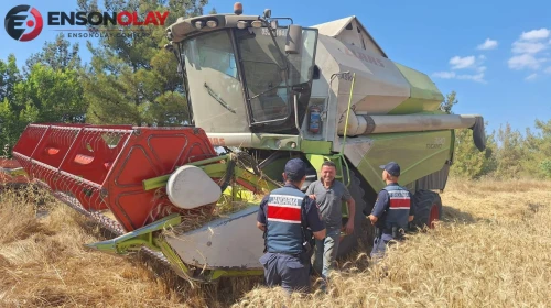 Bilecik'te Jandarma, Tarlalardaki Yangın Tehlikesine Karşı Hazırda Bekliyor
