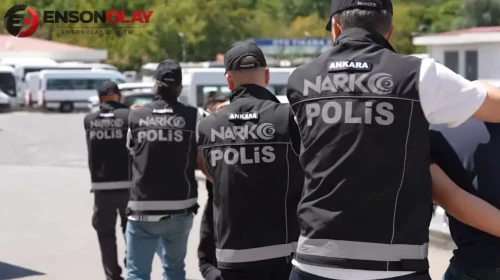 Ankara'da uyuşturucu operasyonu : Yüz binlerce hap üretecek ham madde ele geçirildi