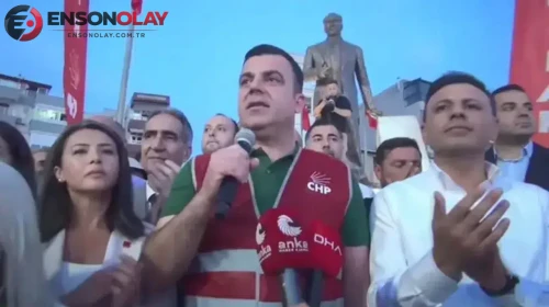 CHP Silivri İlçe Başkanı Doruk Bulut'un gözaltına alınması sonrası adliyeye sevki gerçekleştirildi