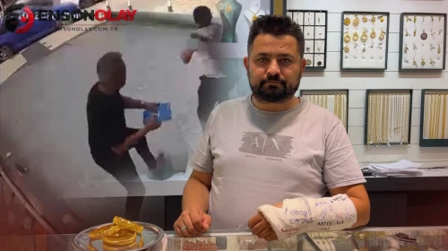 Kuyumcuda 580 bin liralık vurgun: Üç bilezik çalıp kaçtı, esnaf yakaladı