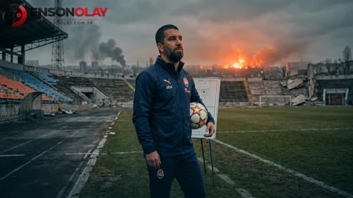 Arda Turan, Kiev'de yaşadıklarını anlattı: Füze saldırıları sonrası konuştu