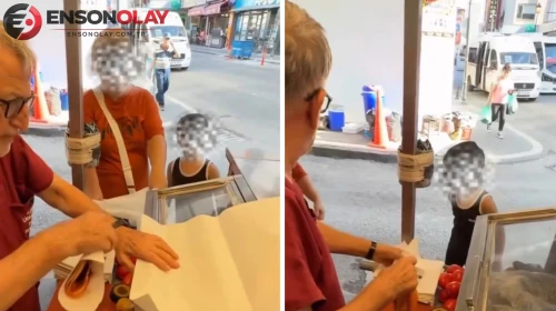 Lahmacun almak isteyen kadına "5'ten az satmam" diyen seyyar satıcıya ceza yağdı!
