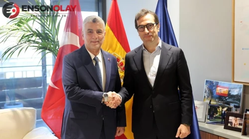 Bakan Bolat, İspanyol Bakan'ın yüzüne söyledi: Beklentilerimizi paylaştık