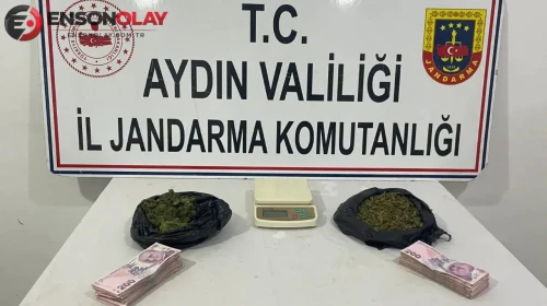 Aydın Nazilli'de uyuşturucu operasyonu : 2 gözaltı