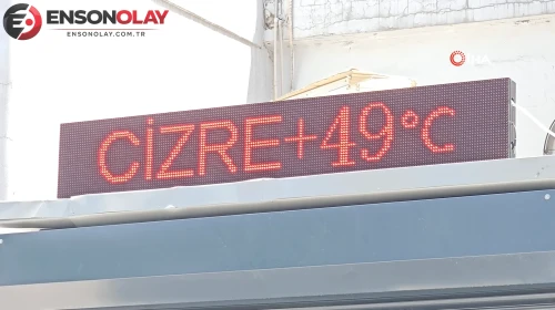 Şırnak'ta rekor sıcaklar hayatı olumsuz etkiledi: Vatandaşlar serinlemek için çare arıyor