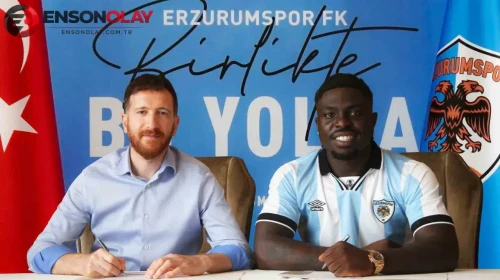 Erzurumspor FK, Festy Ebosele ile sözleşme imzaladı