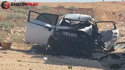 Gaziantep'te feci kaza : 2 kişi öldü, 4 kişi yaralandı