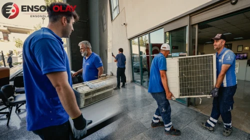 İzmir Otogarı’nda film gibi haciz operasyonu! Koltuklar ve klimalar tek tek sökülüp götürüldü