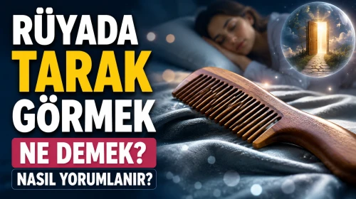 Rüyada Tarak Görmek Ne Demek? Rüyada Saç Taramak, Tarak Almak ve Kırık Tarak Görmek
