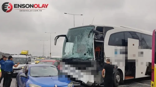 İstanbul Arnavutköy'de Kaza: Yolcu Otobüsü, İETT Otobüsüne Çarptı mı?