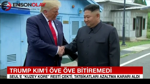 Trump Kim’i öve öve bitiremedi
