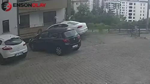 Trabzon'da sürücü fren yerine gaza bastı : Bahçeye uçan araçta 3 kişi yaralandı