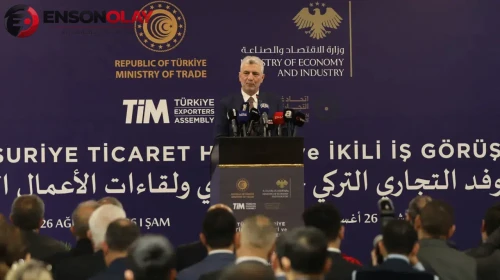 Bakan Bolat'tan Şam'da açıklama : Bölgesel ekonomik ve güvenlik ittifakı vurgusu