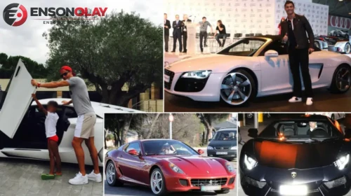 Cristiano Ronaldo'nun milyon dolarlık lüks araç koleksiyonu