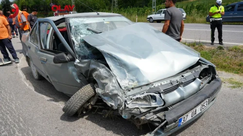 Kastamonu'da Meydana Gelen Trafik Kazasında 3 Kişi Yaralandı