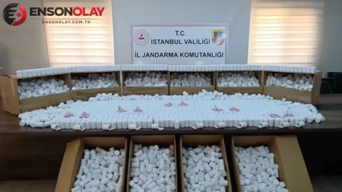 İstanbul'da Büyük Uyuşturucu Operasyonu: Emniyet güçlerinden 257 bin 850 uyuşturucu hap ele geçirildi