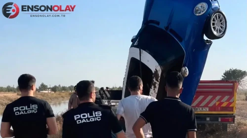 Şanlıurfa'da şaşırtıcı olay! Otomobil dereye uçtu, 'ölümcül' planı su yüzüne çıktı
