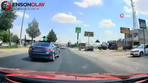 Diyarbakır’da çocukların tehlikeli yolculuğu cep telefonu kamerasında
