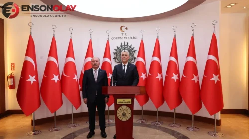 Ticaret Bakanı Bolat Çorum'da : Valilik ziyaretinde bulunup hedefleri açıkladı