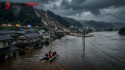 Japonya'da rekor yağış alarmı: Yüz binlerce kişiye tahliye uyarısı yapıldı
