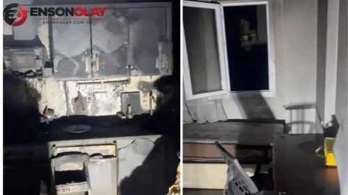 Aydın'da gece yarısı yangın ! Eşini kurtardılar, kocası evde ölü bulundu