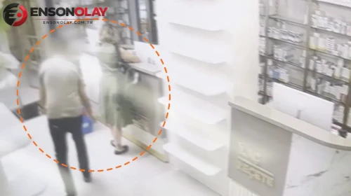 Ankara'da eczanede skandal : Kadın müşteriyi gizlice çekti, serbest bırakıldı